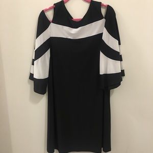 Frank Lyman Women’s Dress Black/ Vanilla Size 12